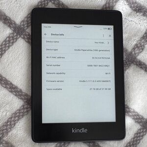 Kindle Paperwhite eBook Reader - Black